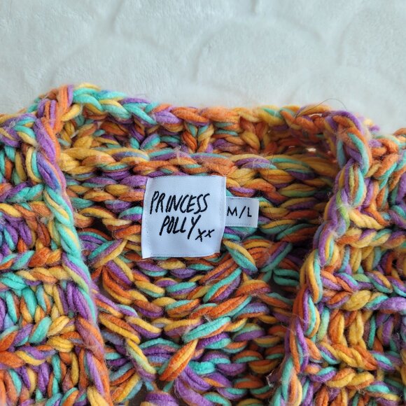 Princess Polly Candy Multicolour Knit Cardigan - Picture 8 of 8
